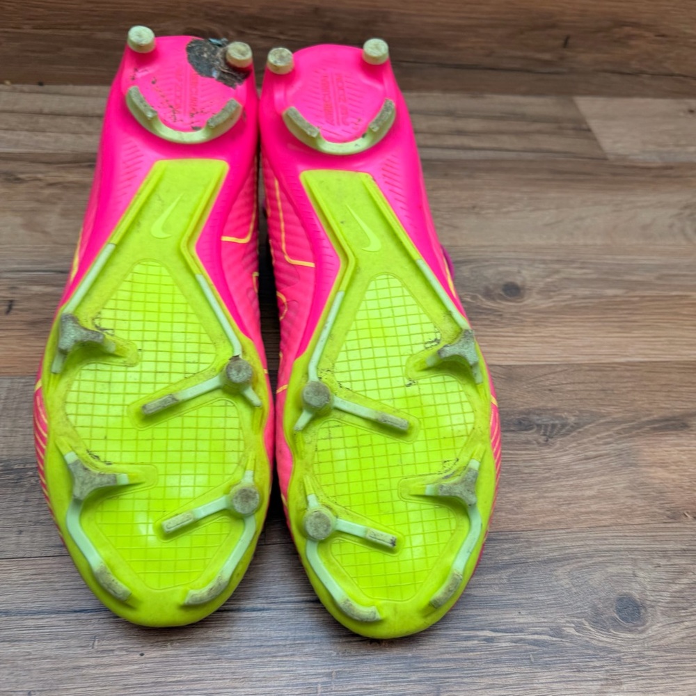 Nike Zoom Mercurial Vapor 15 Elite AG-Pro Men  Size 10 Pink Zoom Soccer Cleats - Picture 6 of 9